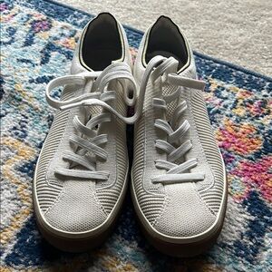 Rothy's White Knit Sneakers